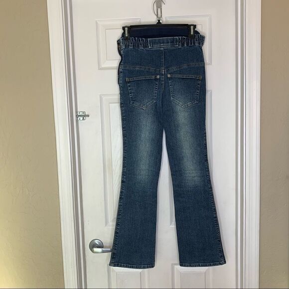 Angleiebe Maternity Jeans Full Belly Panel Size 7 - Picture 8 of 12